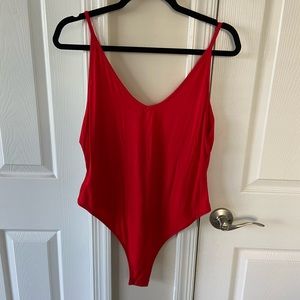 Red Body Suit